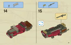 LEGO 7325 instructions page 11 – build guide