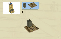 LEGO 7325 instructions page 15 – build guide