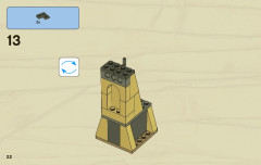 LEGO 7325 instructions page 22 – build guide