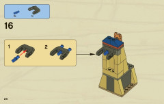 LEGO 7325 instructions page 24 – build guide