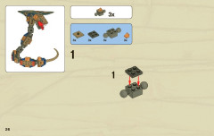 LEGO 7325 instructions page 26 – build guide