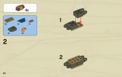 LEGO 7325 instructions page 28 – build guide