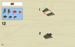 LEGO 7325 instructions page 40 – build guide