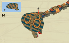 LEGO 7325 instructions page 44 – build guide