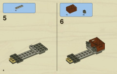 LEGO 7325 instructions page 6 – build guide