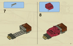 LEGO 7325 instructions page 7 – build guide