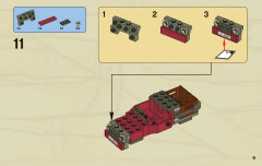 LEGO 7325 instructions page 9 – build guide