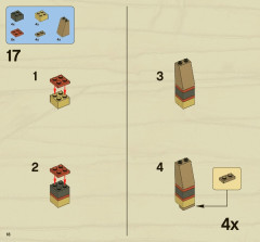 LEGO 7326 instructions page 18 – build guide