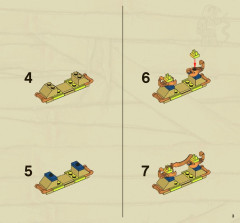 LEGO 7326 instructions page 3 – build guide