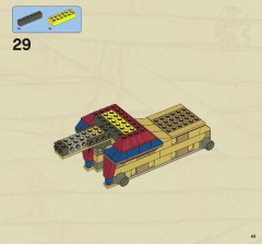 LEGO 7326 instructions page 43 – build guide