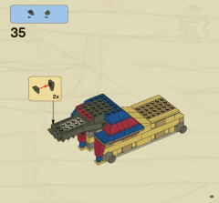 LEGO 7326 instructions page 49 – build guide