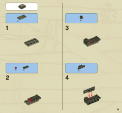 LEGO 7326 instructions page 55 – build guide