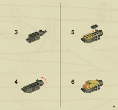 LEGO 7326 instructions page 69 – build guide
