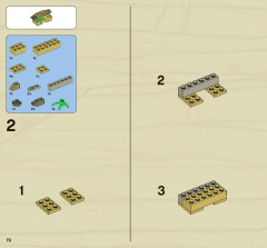 LEGO 7326 instructions page 70 – build guide