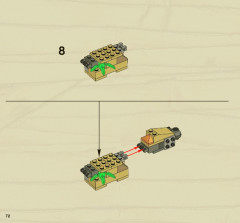 LEGO 7326 instructions page 72 – build guide