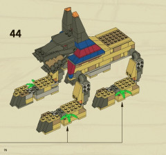 LEGO 7326 instructions page 76 – build guide