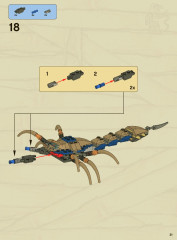 LEGO 7327 instructions page 21 – build guide