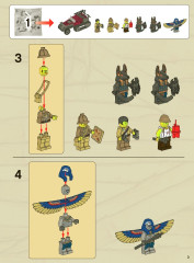 LEGO 7327 instructions page 3 – build guide