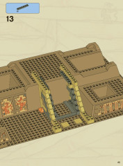 LEGO 7327 instructions page 43 – build guide