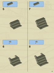 LEGO 7327 instructions page 45 – build guide