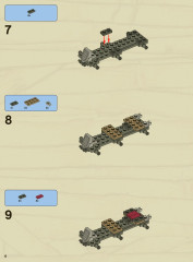 LEGO 7327 instructions page 6 – build guide