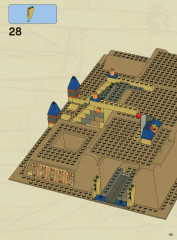 LEGO 7327 instructions page 65 – build guide