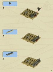 LEGO 7327 instructions page 43 – build guide