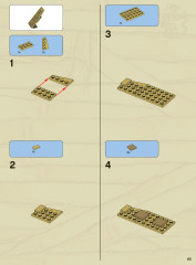 LEGO 7327 instructions page 65 – build guide