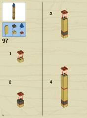 LEGO 7327 instructions page 72 – build guide