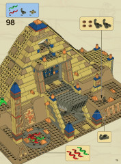 LEGO 7327 instructions page 75 – build guide