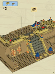 LEGO 7327 instructions page 9 – build guide