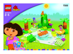 LEGO 7333 instructions page 1 – build guide