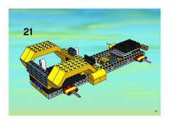 LEGO 7344 instructions page 17 – build guide