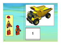 LEGO 7344 instructions page 2 – build guide