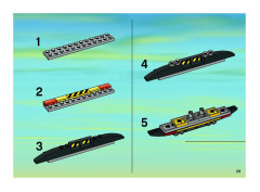 LEGO 7344 instructions page 29 – build guide