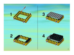 LEGO 7344 instructions page 3 – build guide