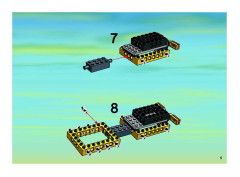 LEGO 7344 instructions page 5 – build guide