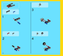 LEGO 7345 instructions page 10 – build guide