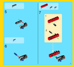 LEGO 7345 instructions page 11 – build guide