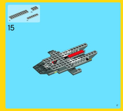 LEGO 7345 instructions page 17 – build guide
