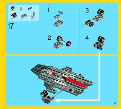 LEGO 7345 instructions page 19 – build guide