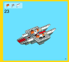 LEGO 7345 instructions page 25 – build guide