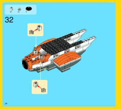 LEGO 7345 instructions page 34 – build guide