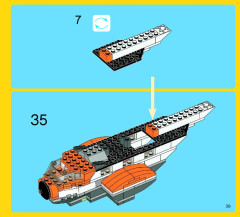 LEGO 7345 instructions page 39 – build guide