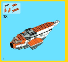 LEGO 7345 instructions page 42 – build guide