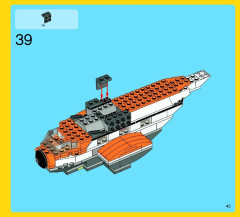 LEGO 7345 instructions page 43 – build guide