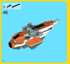 LEGO 7345 instructions page 50 – build guide
