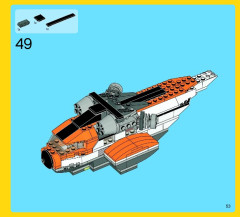LEGO 7345 instructions page 53 – build guide