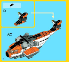 LEGO 7345 instructions page 58 – build guide