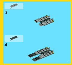 LEGO 7345 instructions page 7 – build guide
